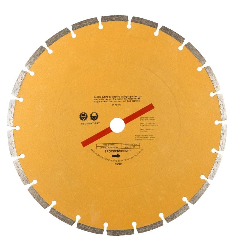 BlueSpot 19534 230mm (9") Segmented Gold Diamond Dry Cutting Disc - Premium Angle Grinder Discs from Blue Spot - Just $11.99! Shop now at W Hurst & Son (IW) Ltd