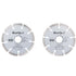 BlueSpot 19547 2 PCE 115mm (4.5") Segmented Diamond Dry Cutting Disc - Premium Angle Grinder Discs from Blue Spot - Just $4.99! Shop now at W Hurst & Son (IW) Ltd