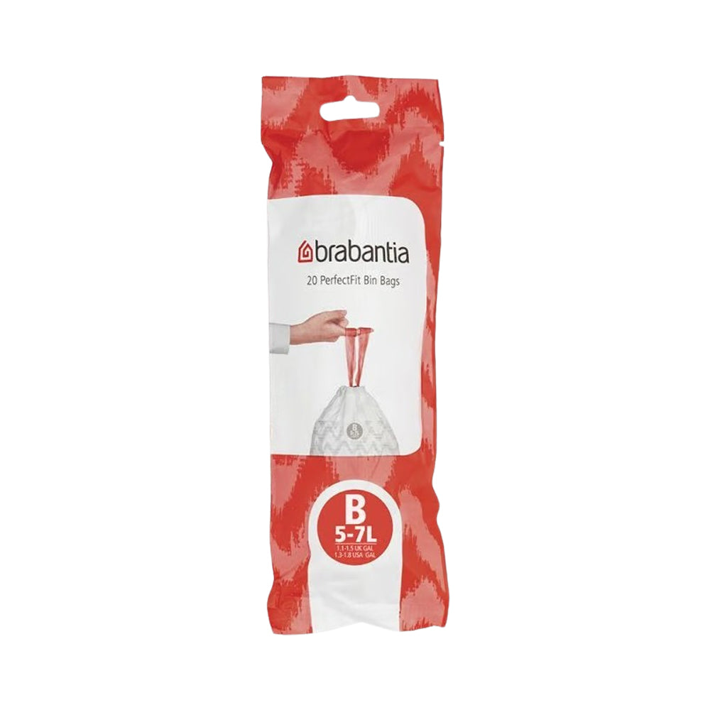 BRABANTIA 311741 Bin Liners 5ltr PK 20 ( CODE B )