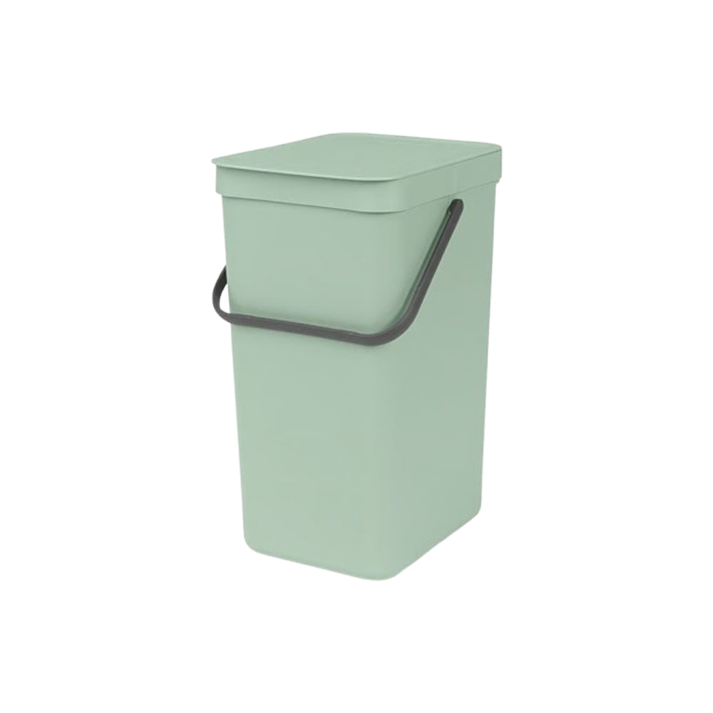 Brabantia 21.18.67 Sort & Go 16L Waste Bin - Jade Green