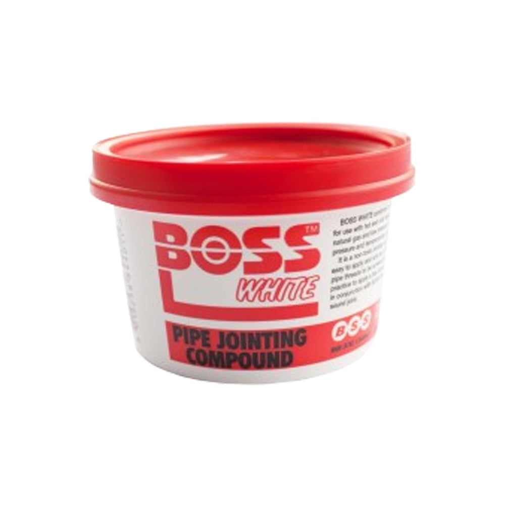 Jointing Compound BOSS WHITE 400g - 580695 Plumbing Stax Trade Centres Ltd, (BIRA) CarlR Collections_Pipe / Drain Tools Jul25 Pipe & Drain Tools Pipe Fitting Plumbing