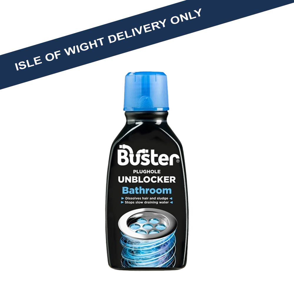 ** Buster Bathroom Plughole Unblocker 300ml Drain Unblocking W Hurst & Son (IW) Ltd Cleaning Cleaning Consumables Cleaning Equipment Collections_Cleaning Consumables Collections_Cleaning Equipment iowonly Product Type_Bathroom Cleaning Product Type_Drain Unblocking Sundry Cleaning Consumables