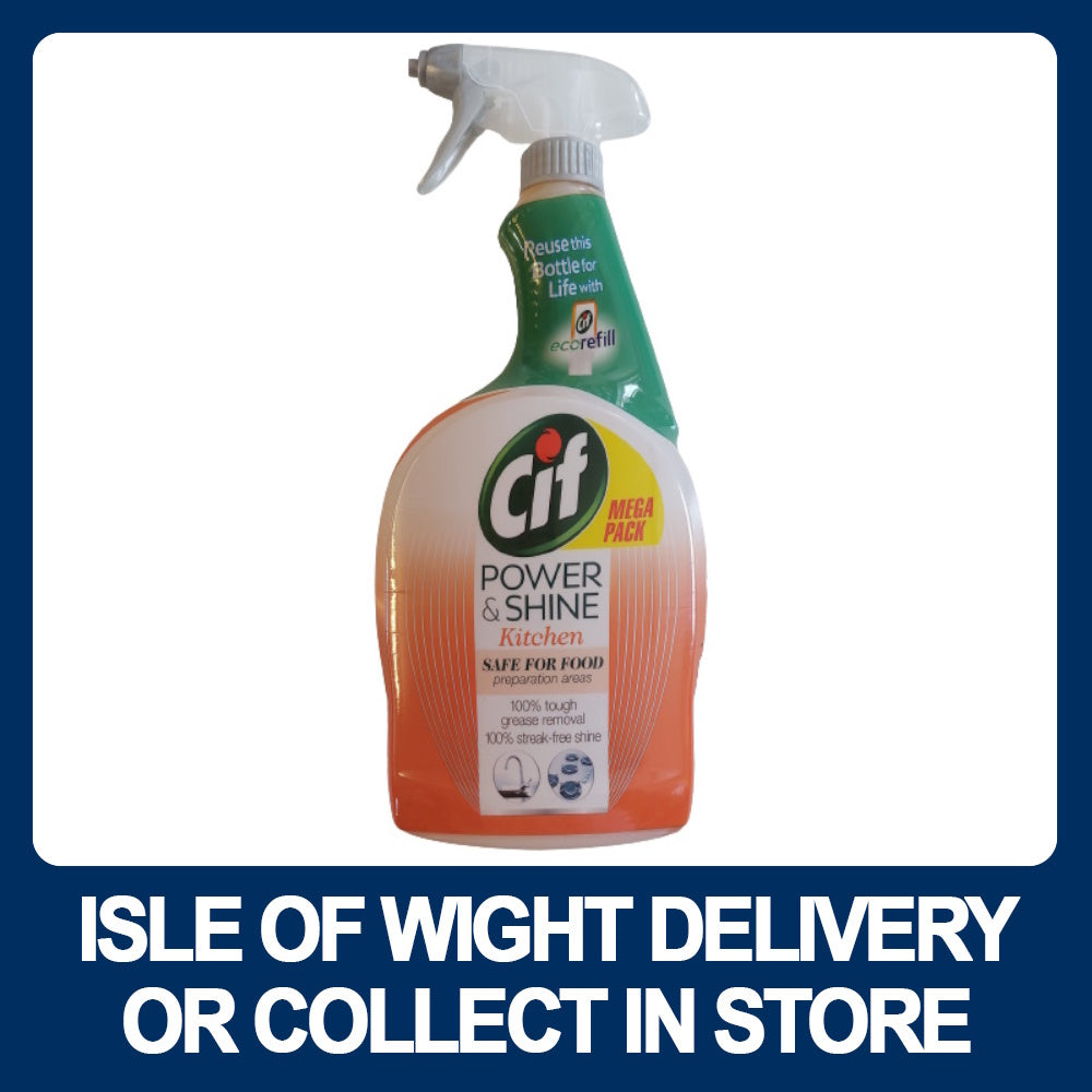 Cif Power & Shine Kitchen Cleaner 900ml Trigger Spray W Hurst & Son