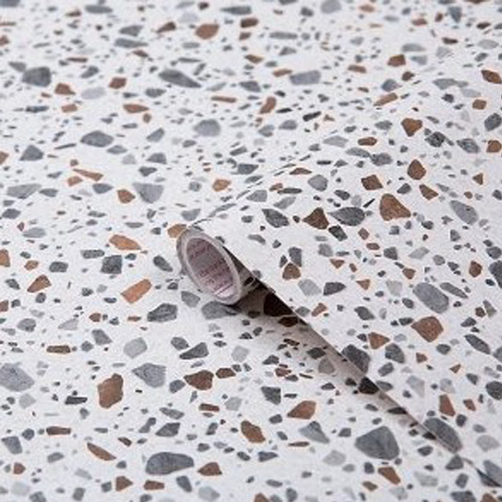 DCFix Self-Adhesive Film 2Mtr x 45cm - Terrazzo - 346-0679 Self Adhesive Film Stax Trade Centres Ltd, (BIRA) Adhesive Film CarlR DCFix Decor & Giftware Decorating Film Jul25 Product Type_Self Adhesive Film