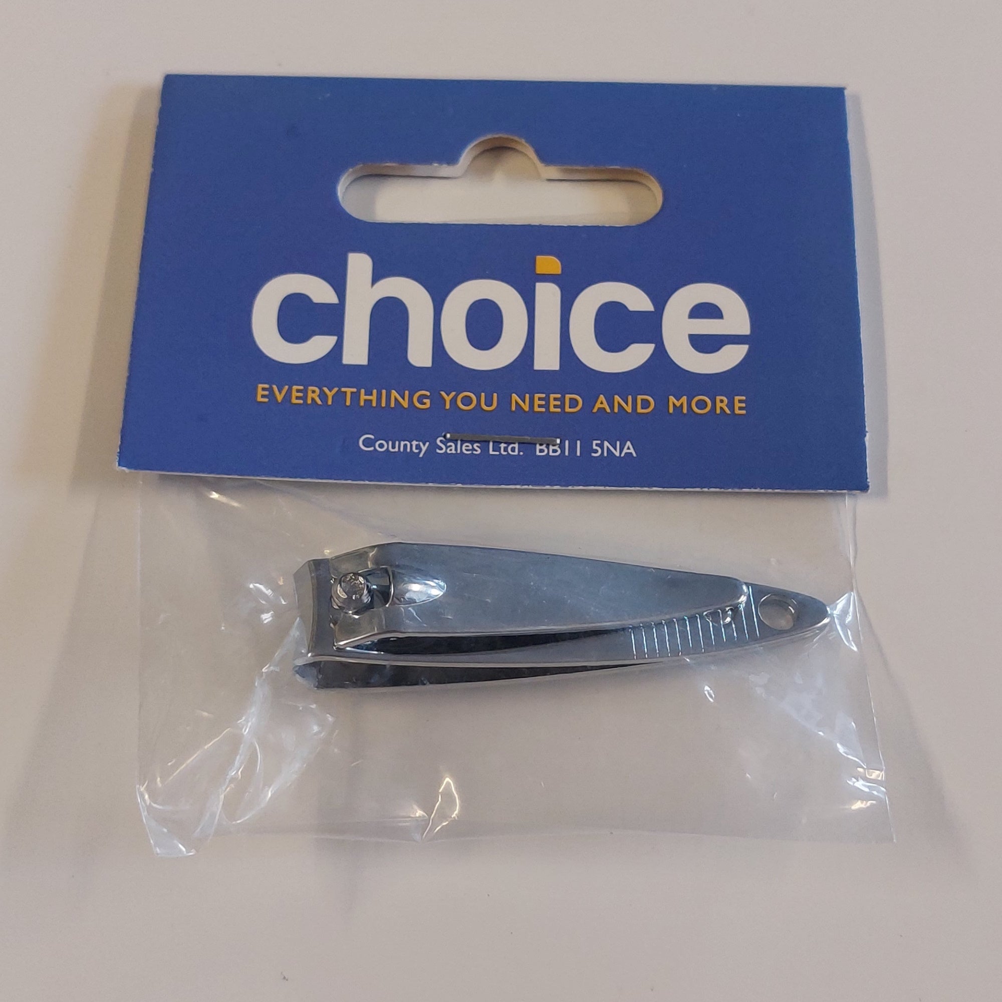 Choice C51340 Finger Nail Clippers - Premium Housewares from Choice - Just $0.95! Shop now at W Hurst & Son (IW) Ltd