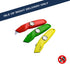 ** Hultafors Retractable Hi-Vis Knife Pkt1 - Various Colours