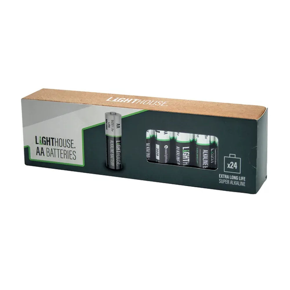 Lighthouse AA Batteries Pack of 24 - XMS25LHBATAA AA Batteries Curtis Holt (Southampton) Ltd (NMB Batteries Batteries & Battery Chargers Batteries & Chargers battery Brand_Lighthouse CarlR Collections_Batteries / Battery Chargers Lighthouse Nov25 Product Type_AA Batteries Product Type_Batteries / Chargers Toolbank XMS25