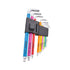 Faithfull 9 Piece Colour Coded Hex Key Set - XMS25HEXKEY Hexagon Keys Metric Curtis Holt (Southampton) Ltd (NMB Brand_Faithfull CarlR Collections_Screwdrivers / Hex Keys Faithfull Hexagon Keys Metric Nov25 Screwdrivers & Hex Keys Toolbank Tools XMS25