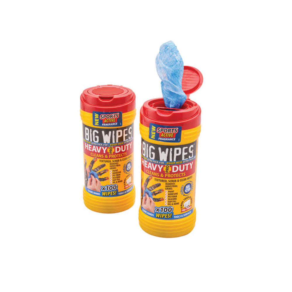Big Wipes Heavy Duty Trade Wipes Twin Pack - XMS25WIPES Cleaning Toolbank Ltd (NMBS) CarlR Cleaning Cleaning & Preparation Cleaning Consumables Cleaning Equipment Collections_Cleaning Consumables Collections_Cleaning Equipment Collections_Wipes / Cloths Household Cleaning Products Oct25 Product Type_Bathroom Cleaning Product Type_Car Cleaning Product Type_Kitchen Cleaning Toolbank Wipes & Cloths XMS25