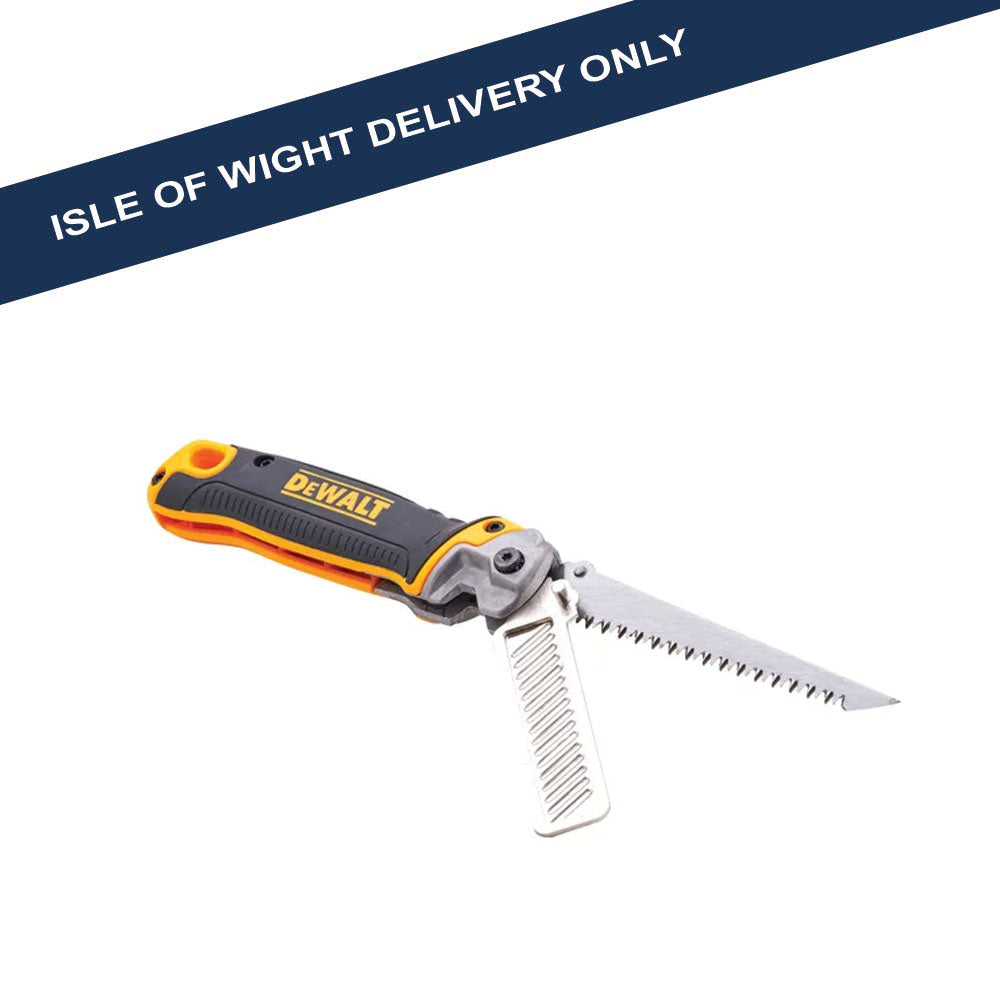 DeWalt Folding Jabsaw & Rasp - XMS25JABSAW Pad / Jab Saws Toolbank Ltd (NMBS) Brand_Dewalt CarlR Collections_Saws / Knives DeWalt Hand Saws iow only iowonly Oct25 Product Type_Handsaws Product Type_Pad / Jab Saws Saws & Knives Toolbank XMS25