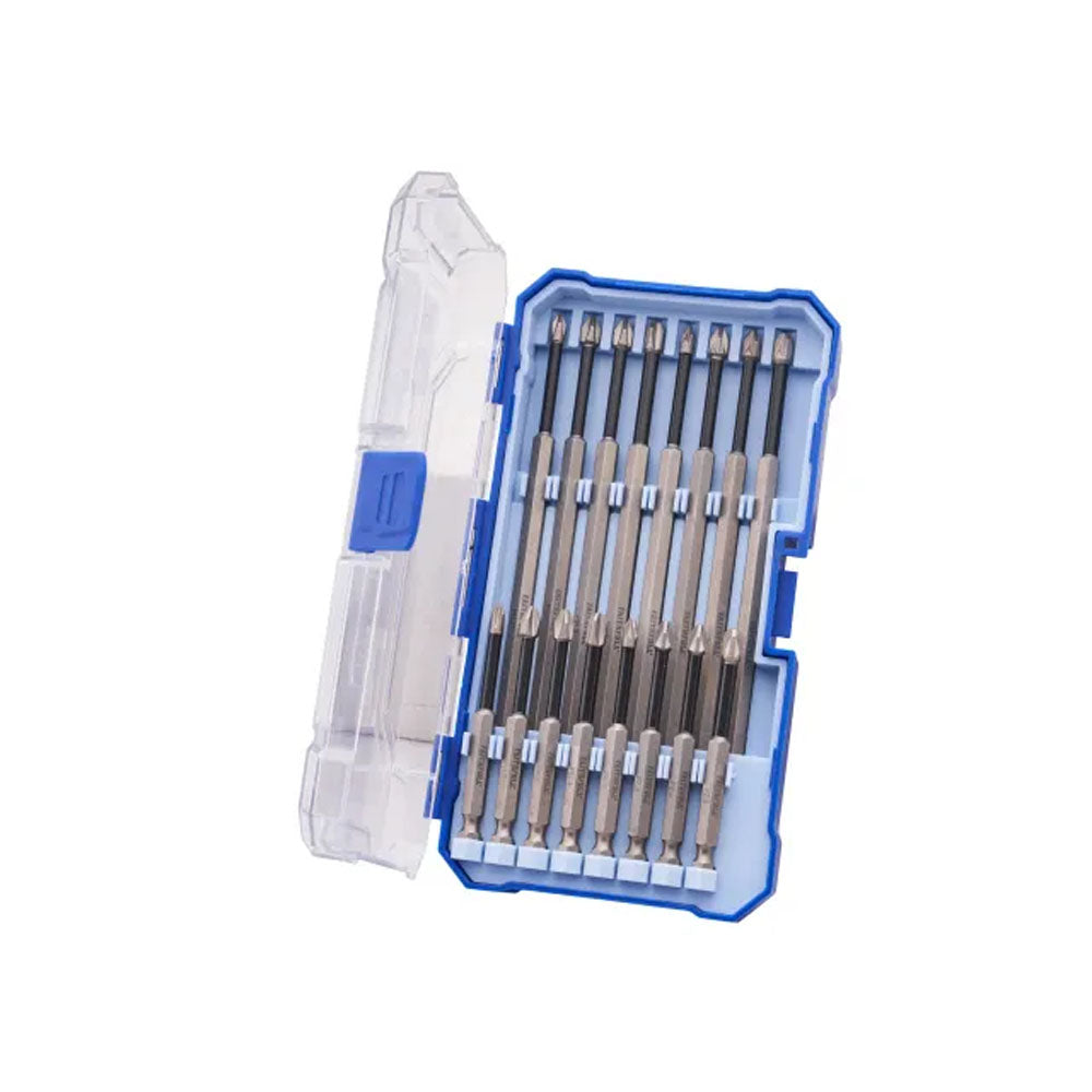 Faithfull Long Series Impact Driver Bit Set - XMS25LONGBIT Power Drills & Screwdrivers Toolbank Ltd (NMBS) Brand_Faithfull CarlR Collections_Drills and Screwdrivers Drill Bits Drills & Screwdrivers Faithfull Oct25 Power Drills & Screwdrivers Product Type_Power Drills & Screwdrivers Product Type_Screwdriver Bits Product Type_Screwdriver Sets Screwdriver bits Toolbank XMS25