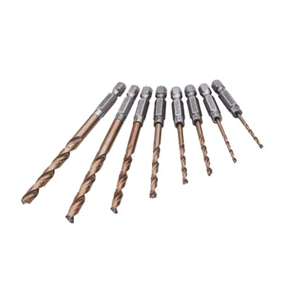 Faithfull Quick Change Impact Driver Drill Bit Set - XMS25DRILL8 Drill Bit Sets Toolbank Ltd (NMBS) Brand_Faithfull CarlR Drill bit Drill Bits Faithfull Oct25 Product Type_Drill Bit Sets Toolbank XMS25