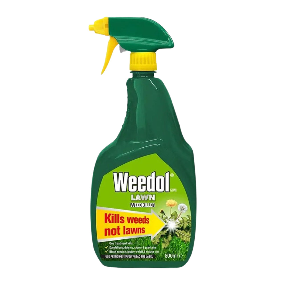 Weedol Lawn Weedkiller Gun 800ml RTU - 823260 (701268) Weedkillers Decco Ltd McMinn * Brand_Weedol CarlR Collections_Weedkillers Garden Gardening Greenhouse & Garden Home & Garden Jul25 Lawn & Garden Product Type_Weedkillers weedkiller Weedkillers Weedol