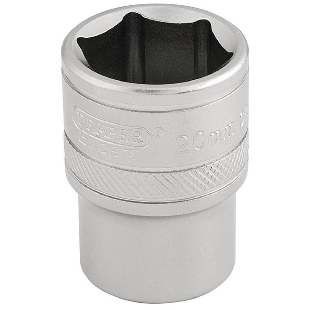 DRAPER 16610 Expert Socket 1/2in Drive 20mm