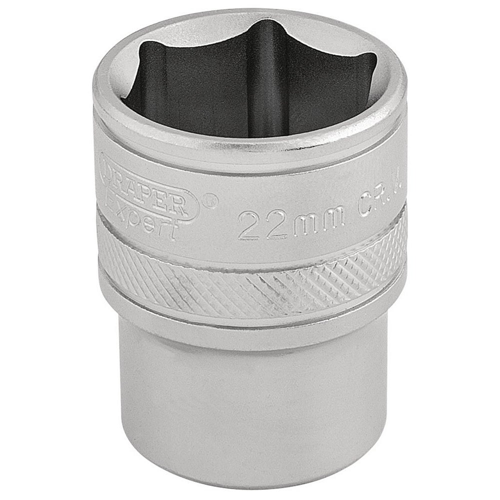 DRAPER 16613 Expert Socket 1/2in Drive 22mm 1/2" drive Sockets Draper Tools Ltd (NMBS) Brand_Draper Collections_Sockets Collections_Sockets and Spanners Dec24 Draper Draper Expert Draper Redline Draper tools Product Type_1/2" drive Sockets Product Type_1/4" drive Sockets Product Type_3/8" drive Sockets RobC Single Socket Socket Sockets Sockets & Spanners Sockets and Spanners Spanners & Sockets