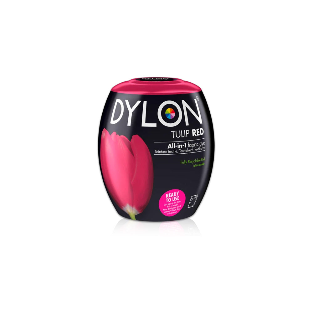 Dylon Machine Dye Pod - Tulip Red 350g