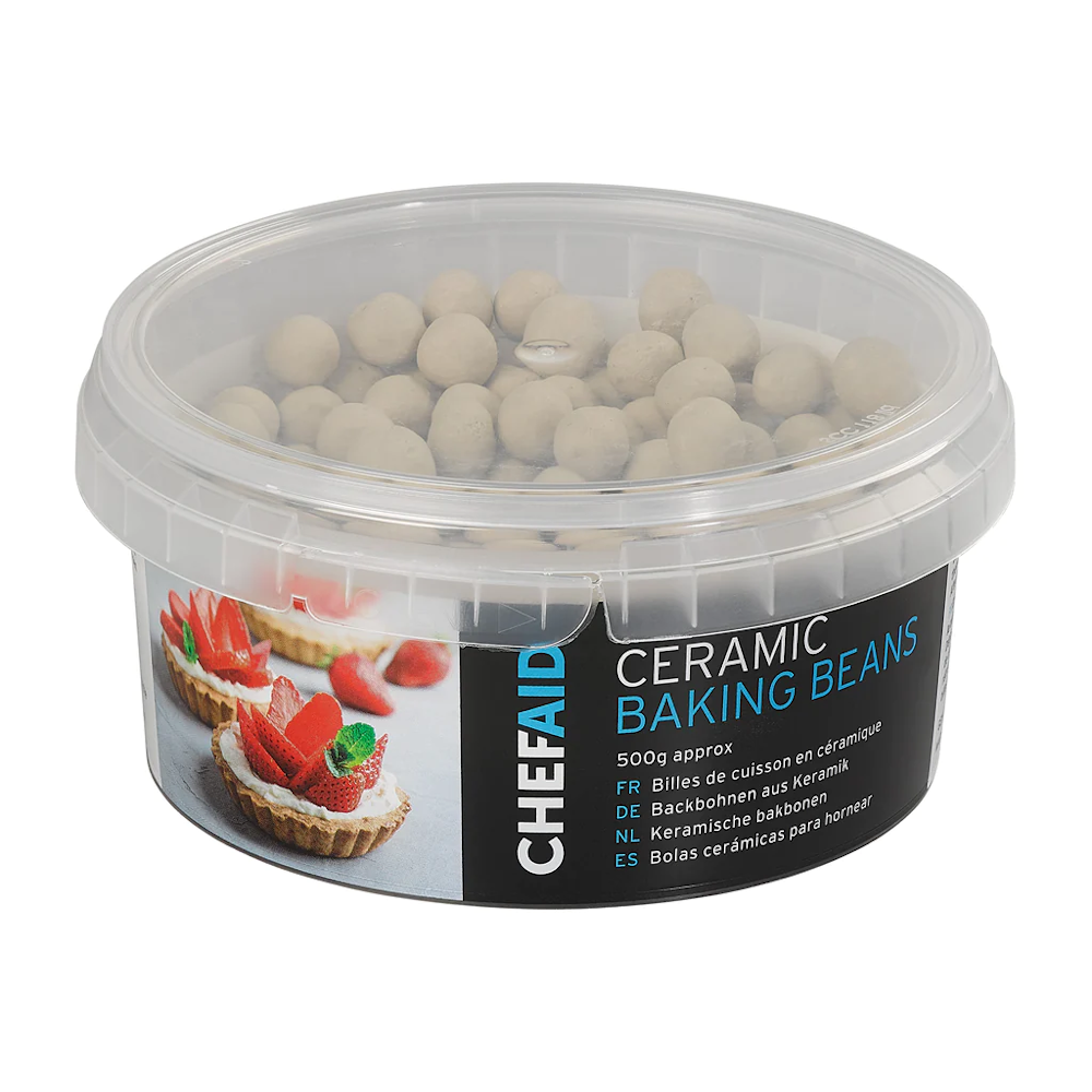 Chef Aid 10E04775 Ceramic Pie Beans 500G - Premium Baking Beads from Dayes UK - Just $5.99! Shop now at W Hurst & Son (IW) Ltd