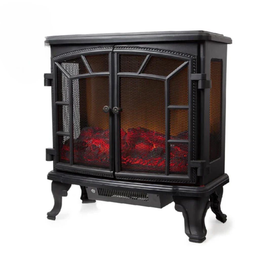 Warmlite WL46020 Rochester 2000w Log Effect Stove Fire - Black Electric Stoves warmlite Brand_Warmlite Energy Energy Save free delivery Google Product Heating Product Type_Electric Stoves RKW Save me money Save on Heating September Leaflet Warmlite