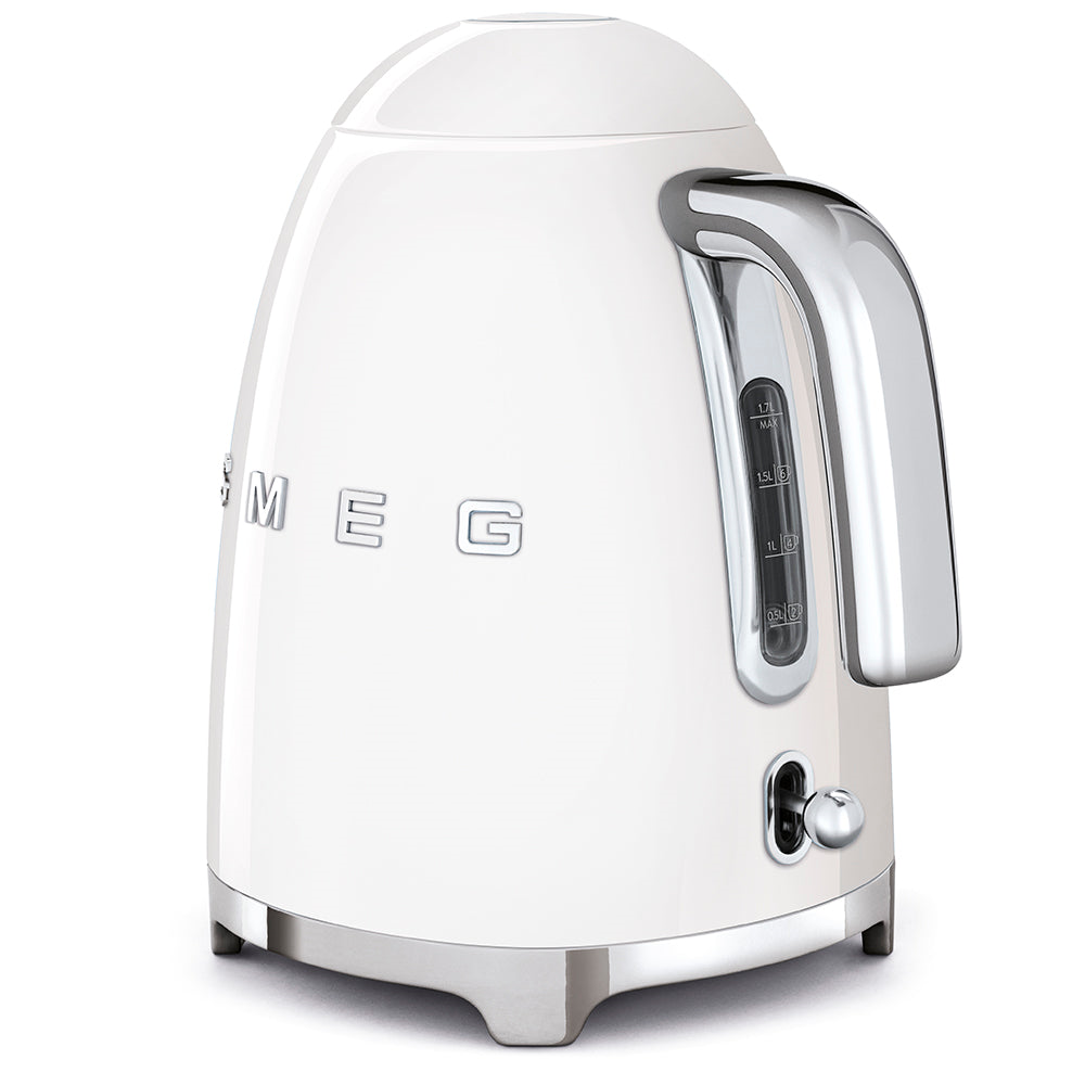 Smeg 1.7Ltr Jug Kettle - White Electric Kettles Smeg Brand_Smeg Collections_Kettles Electric Kettles free delivery Google Product Kettles Product Type_Kettles Smeg