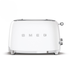 Smeg 2 Slice Toaster - White Toasters Smeg Brand_Smeg Collections_Toasters free delivery Google Product Product Type_2 Slice Toasters Smeg Toasters