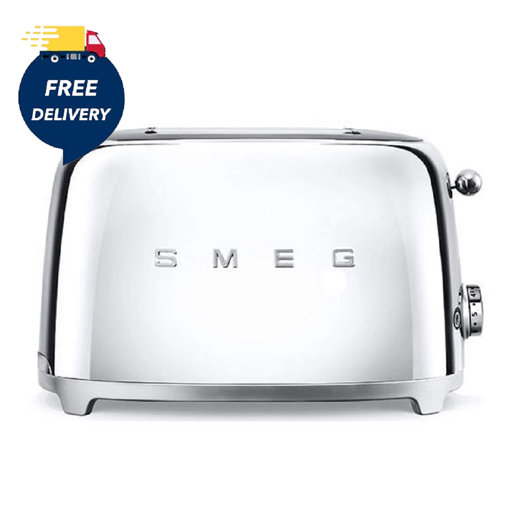 Smeg 2 Slice Toaster - Polished Stainless Steel - Premium Toasters from Smeg - Just $184.99! Shop now at W Hurst & Son (IW) Ltd