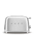 Smeg 2 Slice Toaster - Polished Stainless Steel