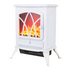 Warmlite WL46018W Sterling LED Log Effect Stove Fire with Thermostat - White - Premium Electric Stoves from warmlite - Just $91.99! Shop now at W Hurst & Son (IW) Ltd