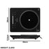 Daewoo SDA2771GE Single Induction Hob With Timer 2200w Hobs - Single Eurosonic Brand_Daewoo Collections_Cooking Appliances Domestic Appliances Electrical Google Product Hobs & Hotplates Mark.Williams Product Type_Hobs - Single Product Type_Induction Hobs