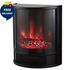 Warmlite WL46031 Lavenham 1800w Log Effect Stove Fire - Black - Premium Electric Stoves from warmlite - Just $126! Shop now at W Hurst & Son (IW) Ltd