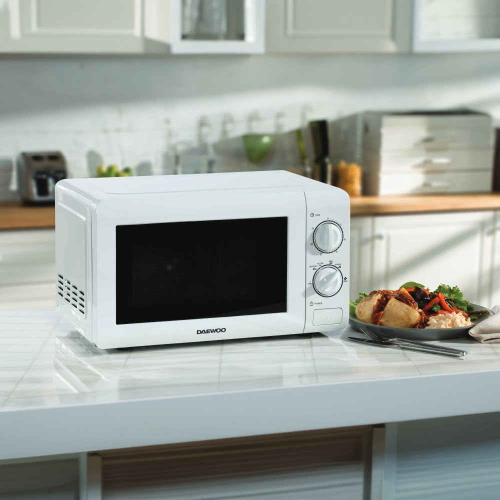 Daewoo SDA2075 Microwave Manual 800w 20Ltr White