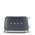 Smeg Toaster 2 Slice - Grey - TSF01GRUK 2 Slice Toasters R K Wholesale Ltd (AIS) aug25 Brand_Smeg CarlR Collections_Toasters Kitchen Kitchen & Dining Kitchen Appliances Product Type_2 Slice Toasters Smeg Toaster Toaster2 slice Toasters