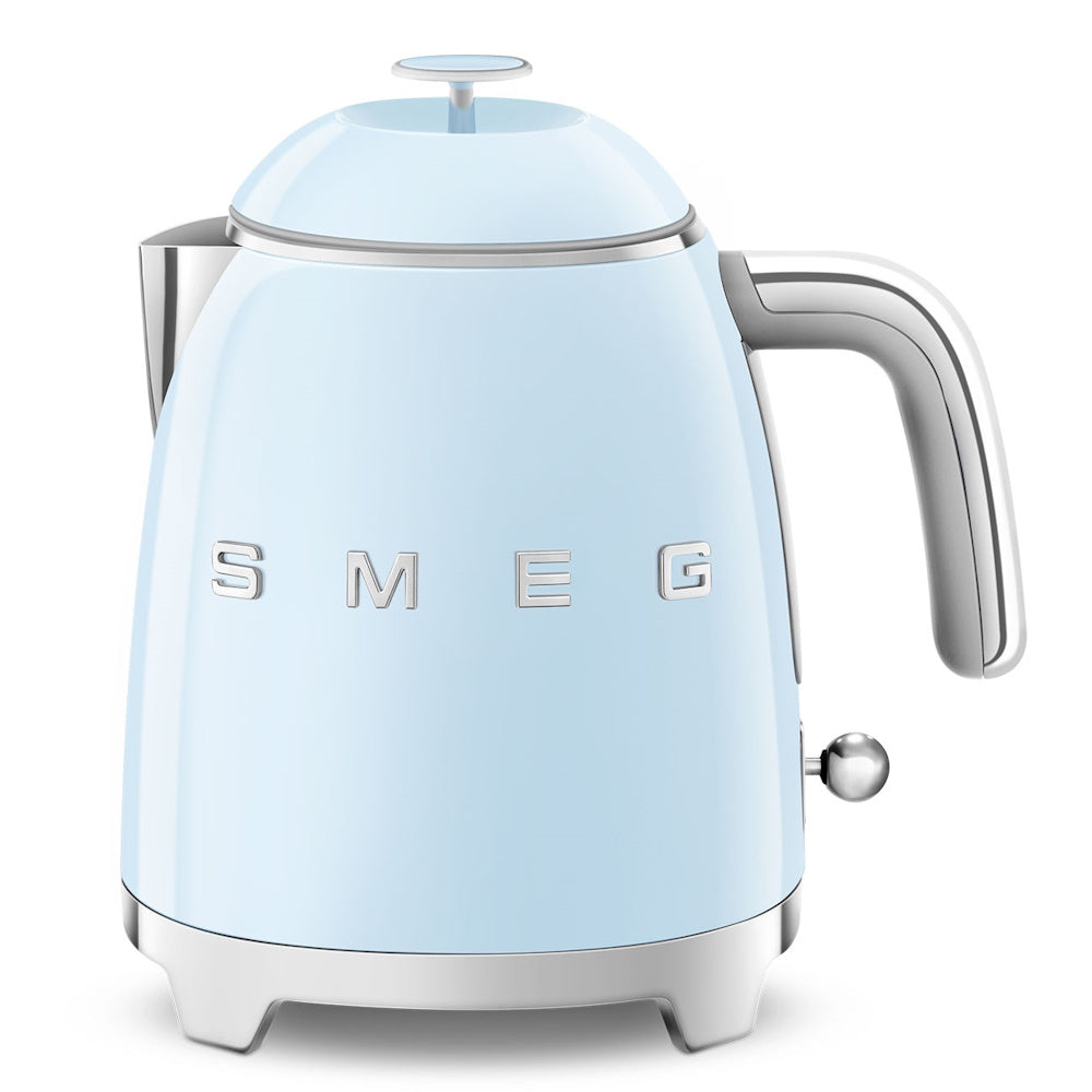 Smeg KLF05PBUK Mini Jug Kettle 0.8Ltr Pastel Blue