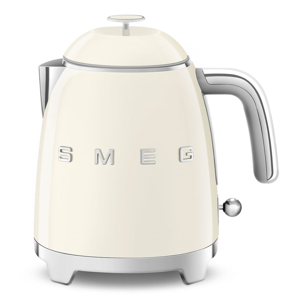 Smeg KLF05CRUK Mini Jug Kettle 0.8Ltr Cream Domestic Appliance R K Wholesale Ltd (AIS) Brand_Smeg CarlR Coffee Teapots & Hob Kettles Collections_Kettles Electric Kettles free delivery Kettle Kettles Kitchen Appliances Nov24 Product Type_Kettles Smeg