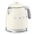 Smeg KLF05CRUK Mini Jug Kettle 0.8Ltr Cream Domestic Appliance R K Wholesale Ltd (AIS) Brand_Smeg CarlR Coffee Teapots & Hob Kettles Collections_Kettles Electric Kettles free delivery Kettle Kettles Kitchen Appliances Nov24 Product Type_Kettles Smeg