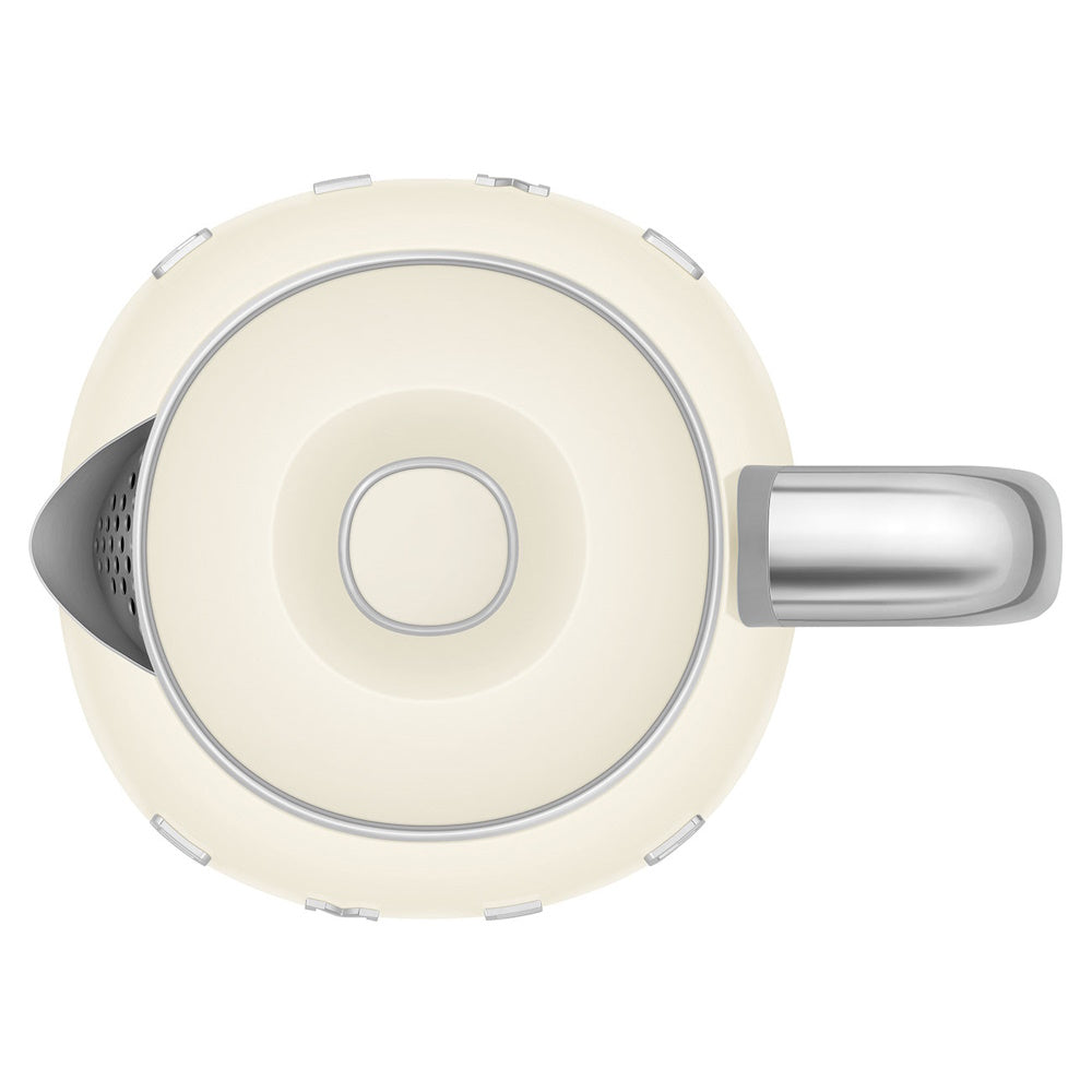 Smeg KLF05CRUK Mini Jug Kettle 0.8Ltr Cream Domestic Appliance R K Wholesale Ltd (AIS) Brand_Smeg CarlR Coffee Teapots & Hob Kettles Collections_Kettles Electric Kettles free delivery Kettle Kettles Kitchen Appliances Nov24 Product Type_Kettles Smeg