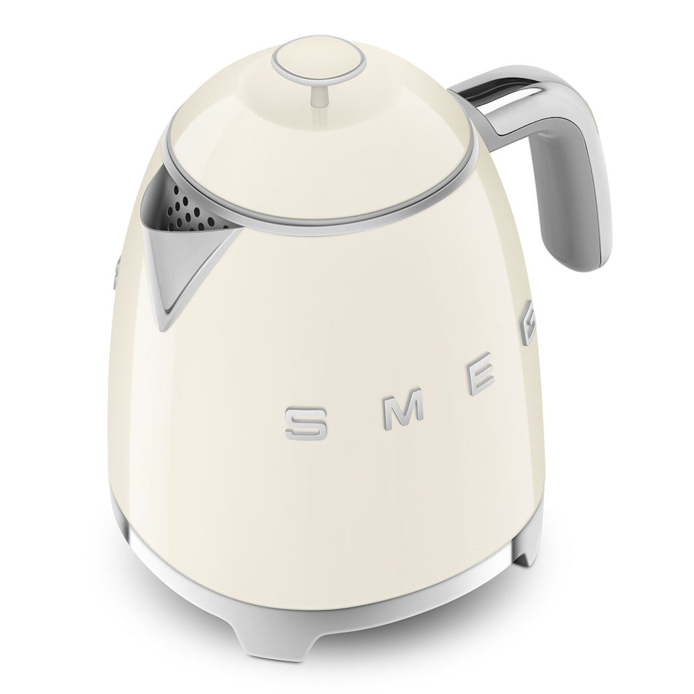 Smeg KLF05CRUK Mini Jug Kettle 0.8Ltr Cream Domestic Appliance R K Wholesale Ltd (AIS) Brand_Smeg CarlR Coffee Teapots & Hob Kettles Collections_Kettles Electric Kettles free delivery Kettle Kettles Kitchen Appliances Nov24 Product Type_Kettles Smeg