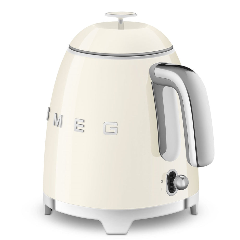 Smeg KLF05CRUK Mini Jug Kettle 0.8Ltr Cream Domestic Appliance R K Wholesale Ltd (AIS) Brand_Smeg CarlR Coffee Teapots & Hob Kettles Collections_Kettles Electric Kettles free delivery Kettle Kettles Kitchen Appliances Nov24 Product Type_Kettles Smeg