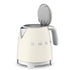 Smeg KLF05CRUK Mini Jug Kettle 0.8Ltr Cream Domestic Appliance R K Wholesale Ltd (AIS) Brand_Smeg CarlR Coffee Teapots & Hob Kettles Collections_Kettles Electric Kettles free delivery Kettle Kettles Kitchen Appliances Nov24 Product Type_Kettles Smeg