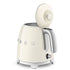 Smeg KLF05CRUK Mini Jug Kettle 0.8Ltr Cream Domestic Appliance R K Wholesale Ltd (AIS) Brand_Smeg CarlR Coffee Teapots & Hob Kettles Collections_Kettles Electric Kettles free delivery Kettle Kettles Kitchen Appliances Nov24 Product Type_Kettles Smeg