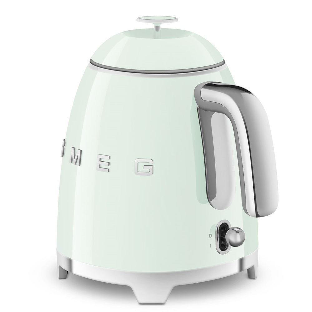 Smeg KLF05PGUK Mini Jug Kettle 0.8Ltr Pastel Green Electric Kettles R K Wholesale Ltd (AIS) Brand_Smeg CarlR Collections_Kettles Electric Kettles free delivery Kettle Kettles Kitchen Appliances Nov24 Product Type_Kettles Smeg TEA