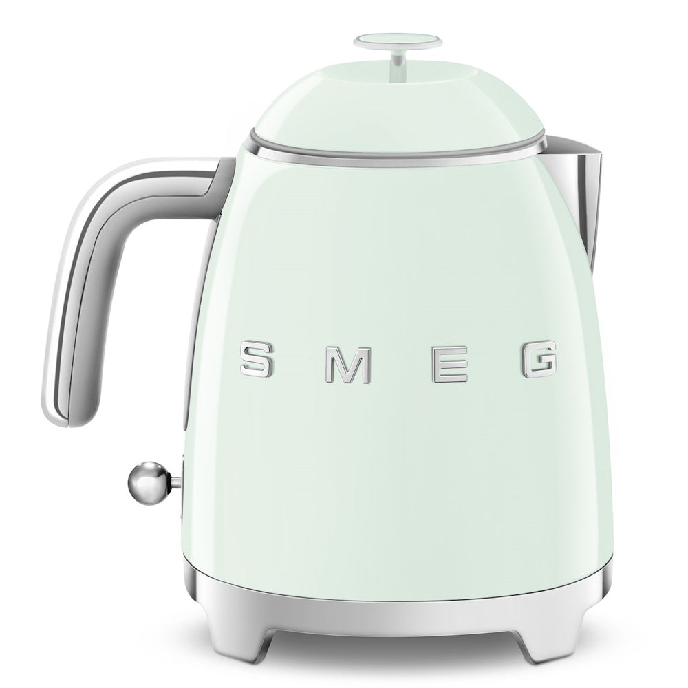 Smeg KLF05PGUK Mini Jug Kettle 0.8Ltr Pastel Green Electric Kettles R K Wholesale Ltd (AIS) Brand_Smeg CarlR Collections_Kettles Electric Kettles free delivery Kettle Kettles Kitchen Appliances Nov24 Product Type_Kettles Smeg TEA