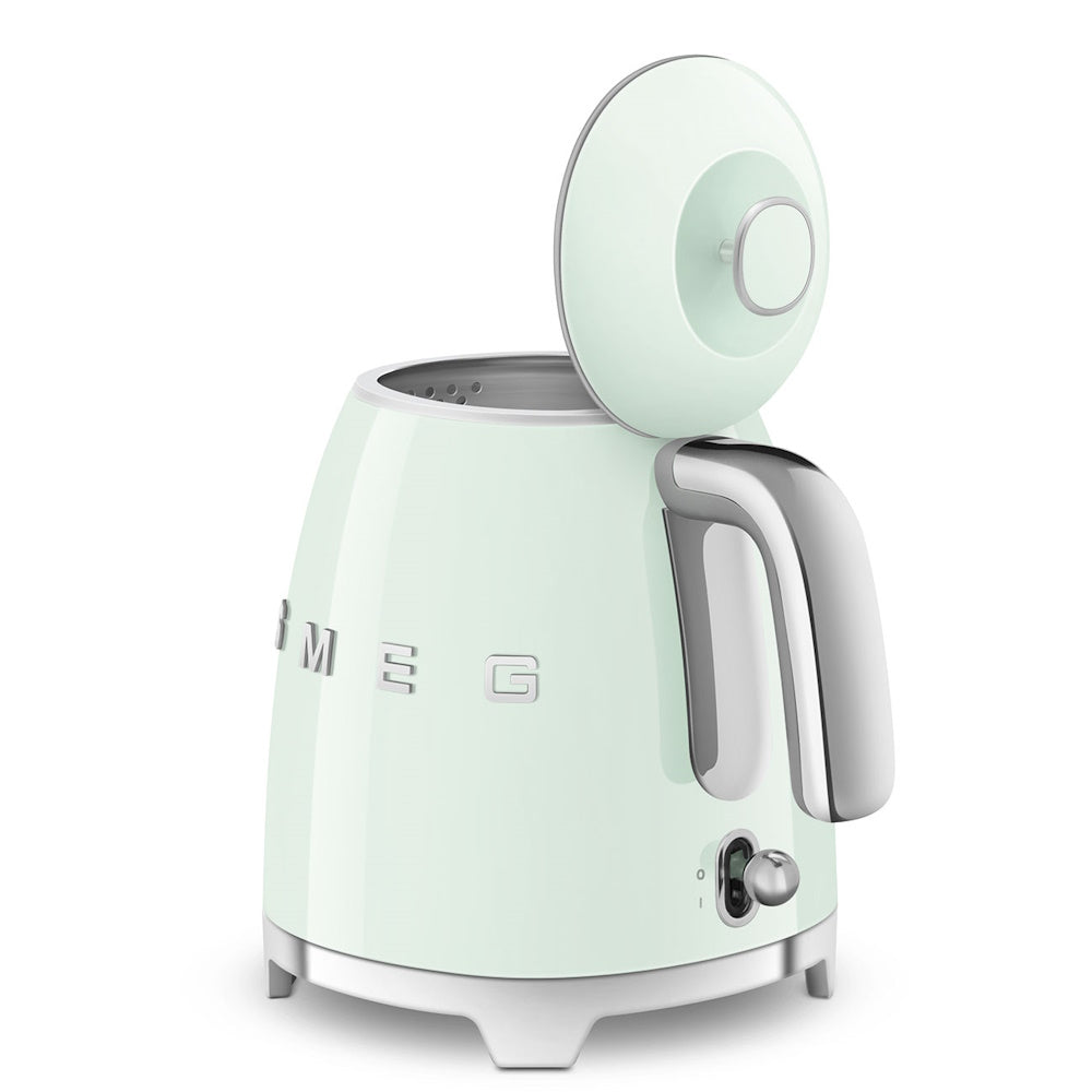 Smeg KLF05PGUK Mini Jug Kettle 0.8Ltr Pastel Green Electric Kettles R K Wholesale Ltd (AIS) Brand_Smeg CarlR Collections_Kettles Electric Kettles free delivery Kettle Kettles Kitchen Appliances Nov24 Product Type_Kettles Smeg TEA