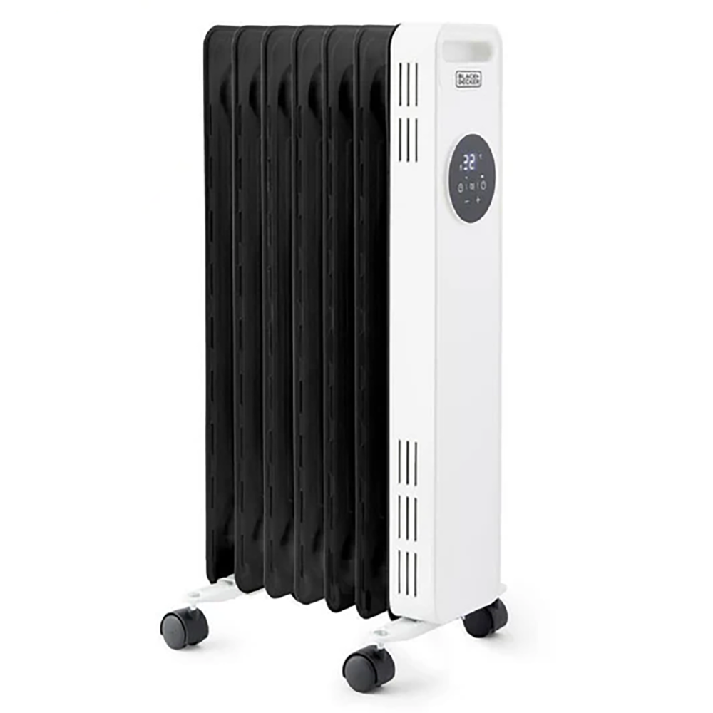 Black & Decker BXRA43011GB Digital Oil Filled Radiator 1.5kw