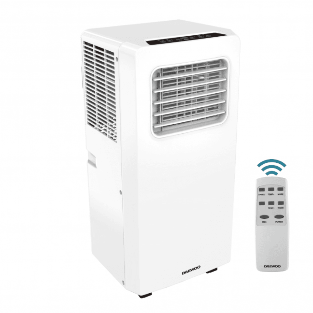 Daewoo COL1318 3-in-1 9000 BTU Portable Air Conditioning Unit with fan Tower Fans Daewoo CarlR Collections_Fans / Air Cooling Daewoo Fans Fans & Air Cooling free delivery Heating & Air Treatment Heating / Cooling Jun24 Product Type_Tower Fans summer