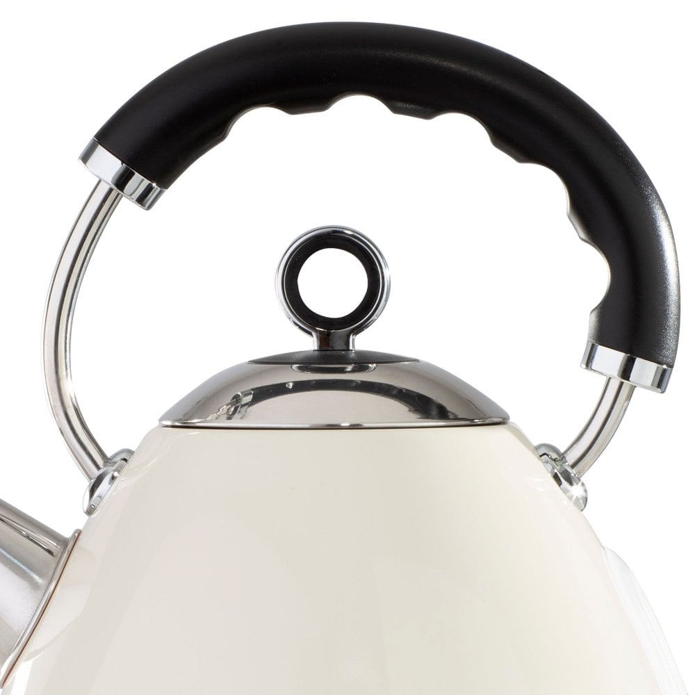 Daewoo SDA1576GE Kensington Pyramid Kettle Cream 1.7Ltr Electric Kettles Eurosonic Group Limited Brand_Daewoo Collections_Kettles Daewoo Domestic Appliances Electric Kettles Electrical Eurosonic Google Product Jul24 Kettle Kettles Product Type_Kettles RobC