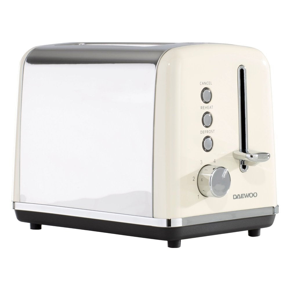 Daewoo SDA1582 Kensington 2 Slice Toaster - Cream - Premium Toasters from Daewoo - Just $29.99! Shop now at W Hurst & Son (IW) Ltd