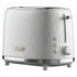 Daewoo SDA2603 Honeycomb White Toaster