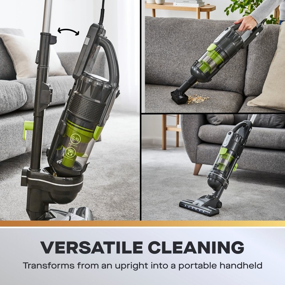Daewoo Upright Vacuum 600W Corded - FLR00131 Upright Vacuums Eurosonic Group Limited (AIS) Brand_Daewoo CarlR Collections_Vacuums / Floor Cleaners Daewoo Nov25 Product Type_Upright Vacuums Vacuums Vacuums & Floor Cleaners