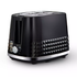 Tower T20082BLK Solitaire Toaster 2 Slice - Black - Premium Toasters from Tower - Just $28.99! Shop now at W Hurst & Son (IW) Ltd