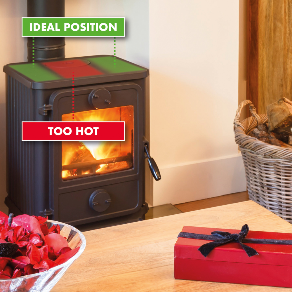 Prem-I-Air EH1912 Heat Powered Stove Fan with 3 Blades Stove Fan Prem-I-Air Brand_Prem-I-Air Collections_Portable Heating Dec23 Electrovision Google Product Heating Heating & Air Treatment Heating / Cooling Mark.Williams Portable Heating Prem-I-Air PremIAir Product Type_Stove Fan